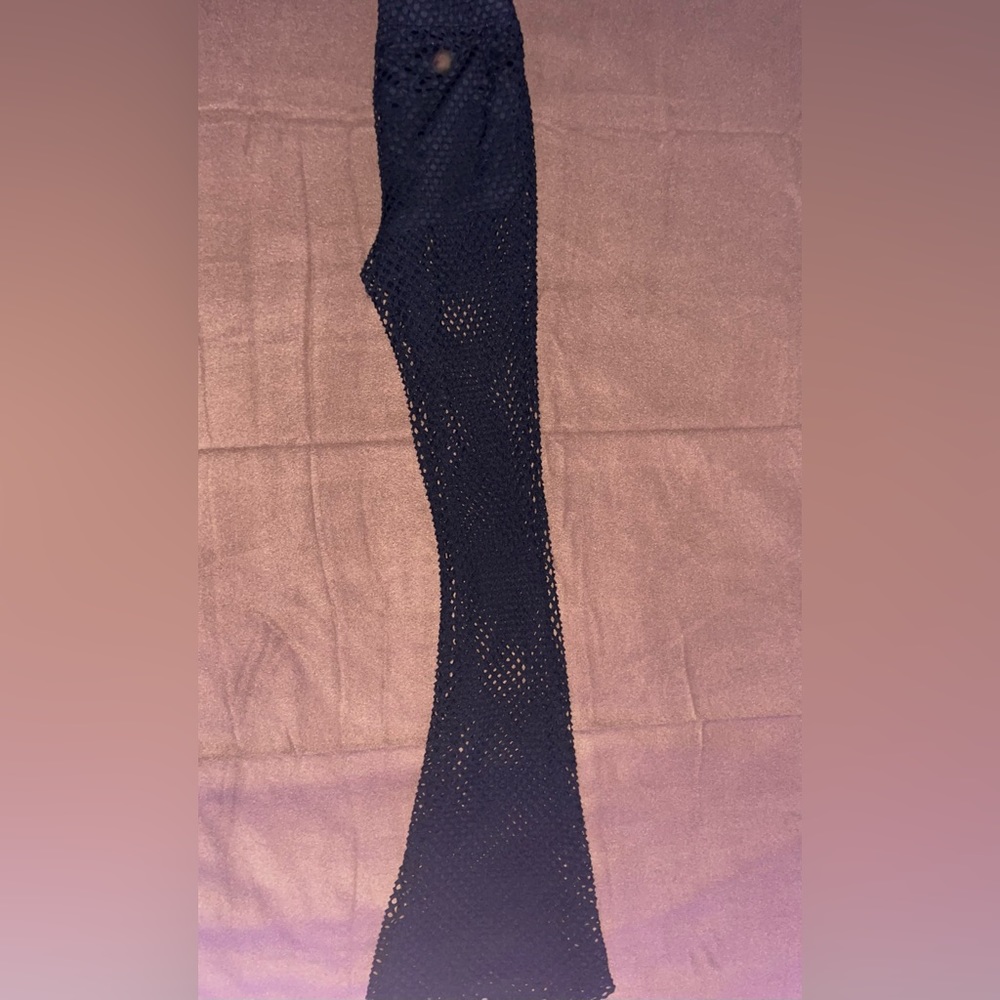 Crochet/mesh bell bottoms